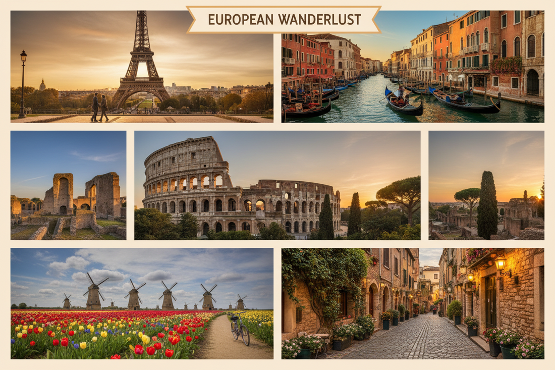 How To Plan A Multi-City Europe Trip Properly (10 Cities, Realistic Timing & Budget)