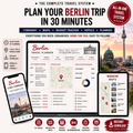Berlin Travel System Complete Trip Planner with Itinerary, Maps and Budget Guide