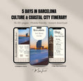 5 Day Barcelona Digital Travel Itinerary