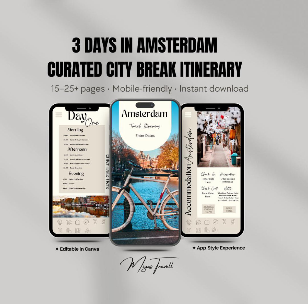 3 Day Amsterdam Itinerary