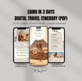 3 Day Cairo Digital Travel Itinerary