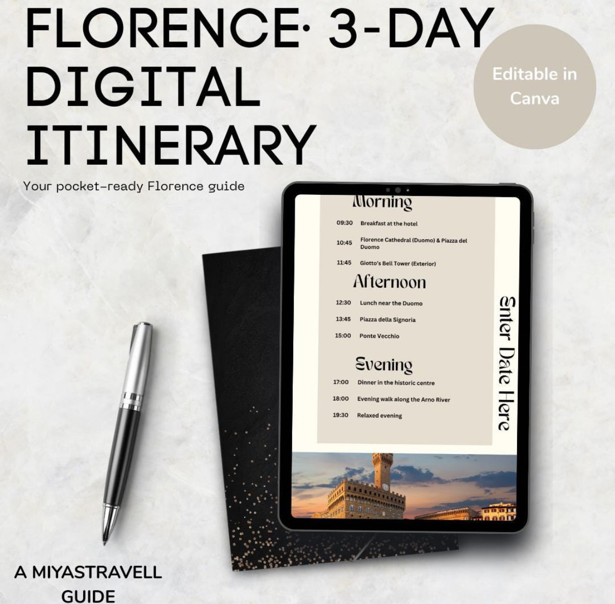 3 Day Florence Digital Travel Itinerary