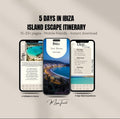 5 Day Ibiza Digital Travel Itinerary