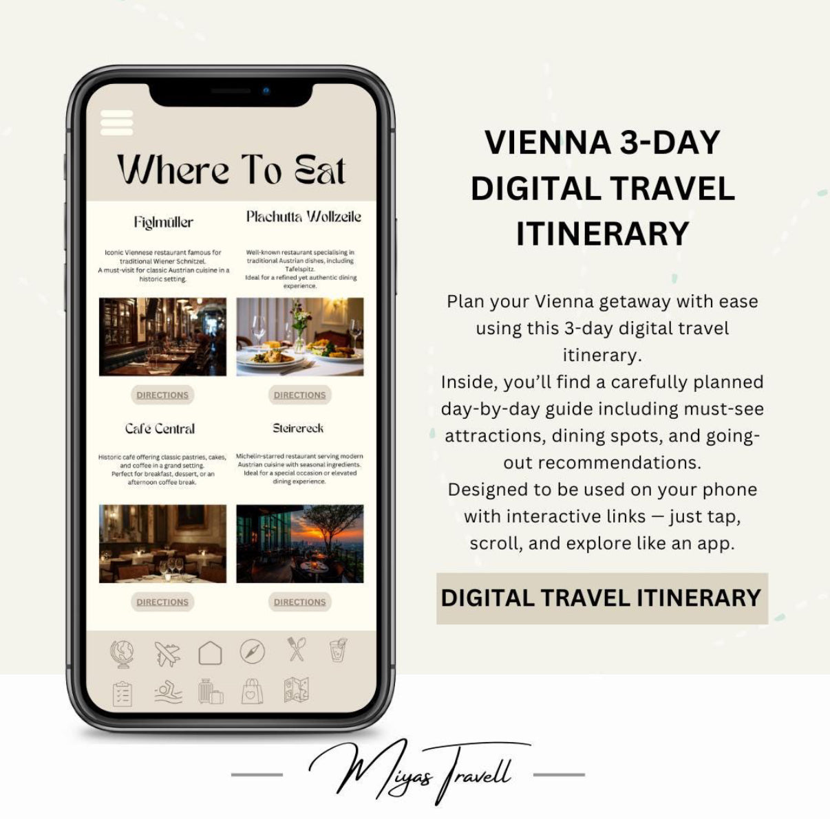 3 Day Vienna Digital Travel Itinerary