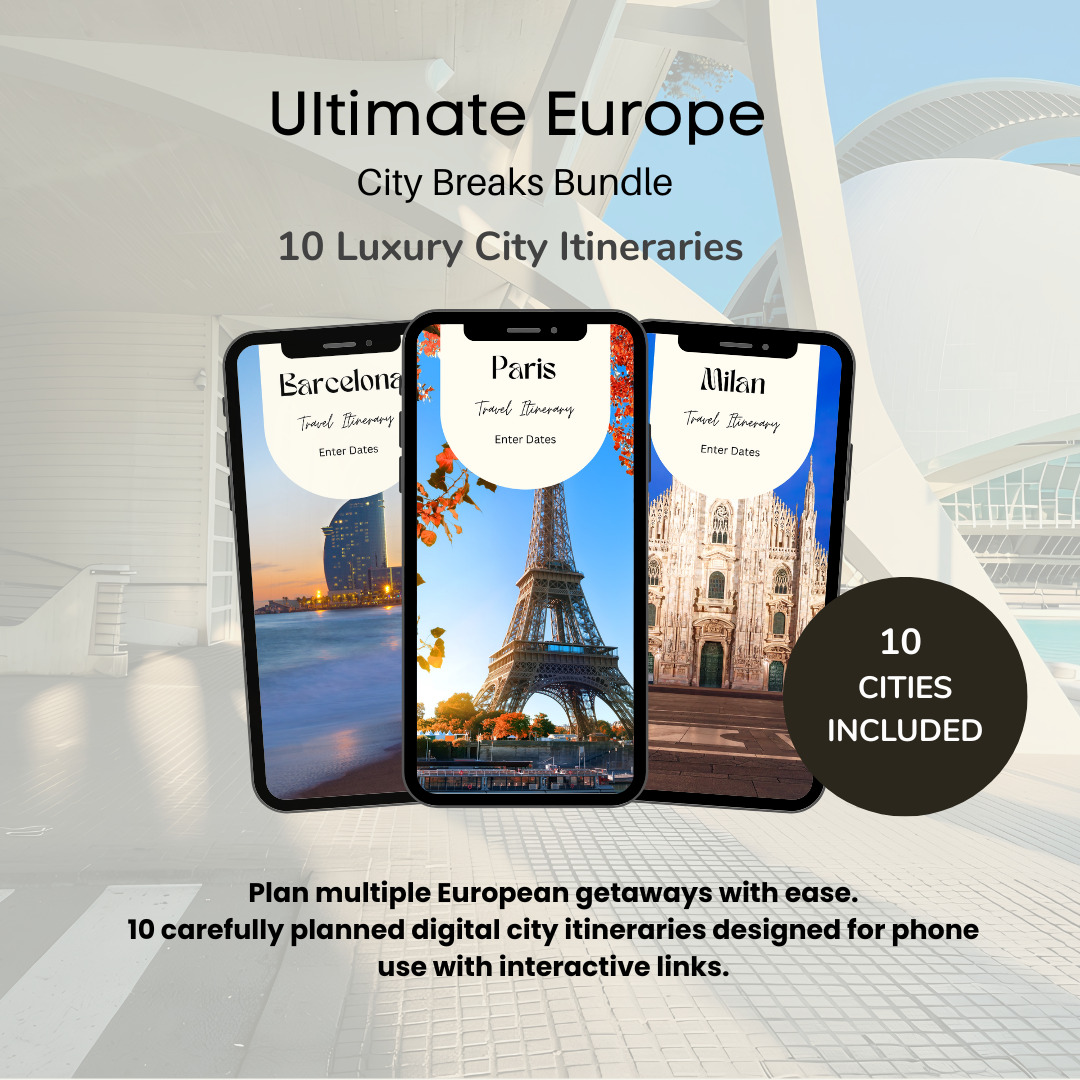 The Ultimate 10 City Europe Travel Planning Collection